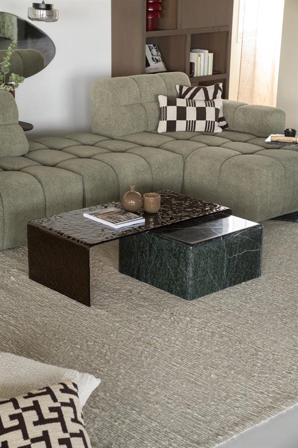 Salontafel Ripple Glas 110 x 55cm - Afbeelding 11