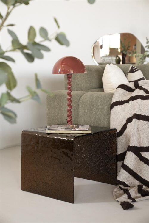 Tafellamp Luox 50cm hoog - Koraal Rood - Afbeelding 9