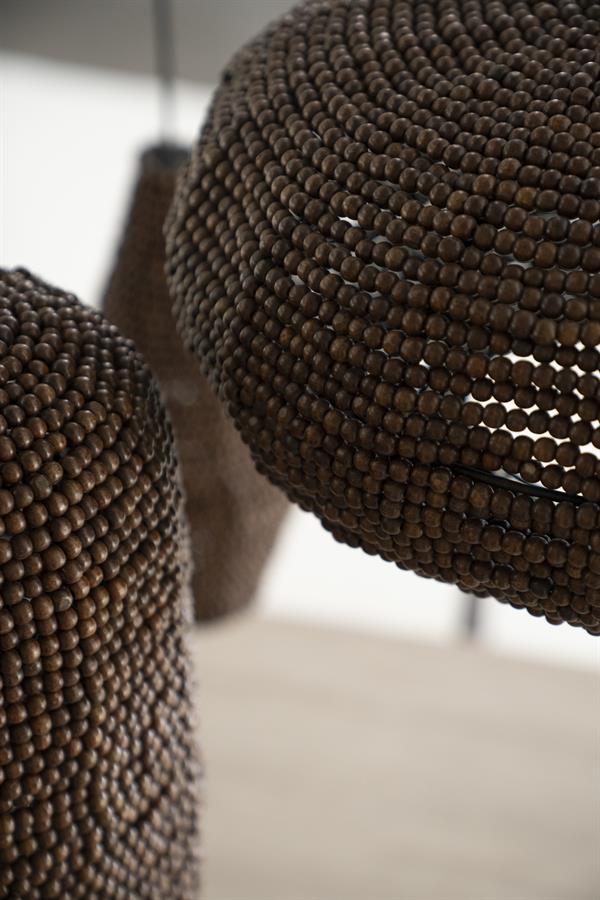 Hanglamp Shanga Houten kralen 46cm - Afbeelding 10