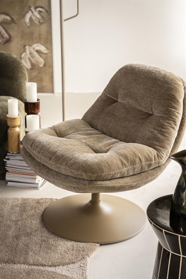 Draaifauteuil Tromba - Taupe - Afbeelding 11