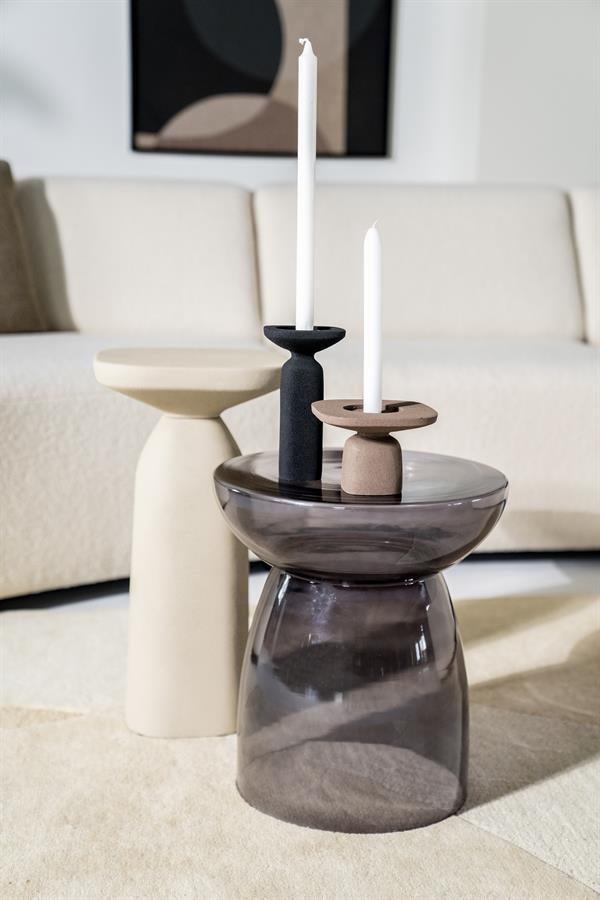 Kaarsenhouder Squand klein - Bruin - Afbeelding 25
