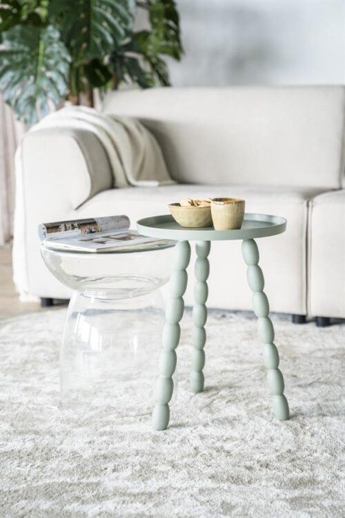 Ronde Bijzettafel Bean 35cm - Groen - Afbeelding 11