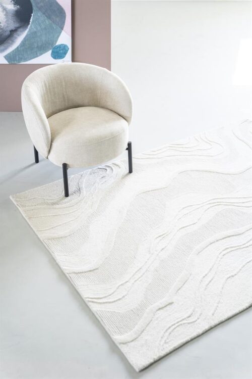 Vloerkleed Soil - Off White 160x230cm - Afbeelding 18