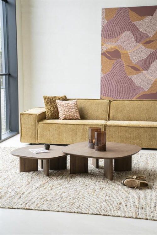 Salontafel Stef 80 x 80 cm - Bruin - Afbeelding 19