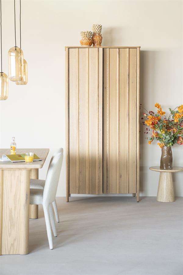 Opbergkast Jake Eikenhout 210 x 102cm - Naturel - Afbeelding 30
