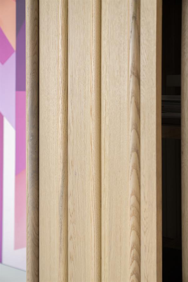 Opbergkast Jake Eikenhout 210 x 102cm - Naturel - Afbeelding 31