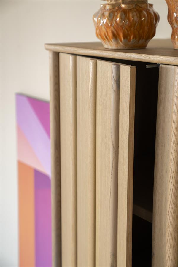 Opbergkast Jake Eikenhout 210 x 102cm - Naturel - Afbeelding 32