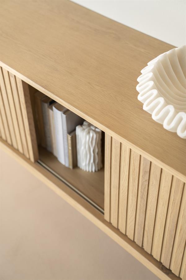 TV meubel Milo Eikenhout 180 cm - naturel - Afbeelding 28