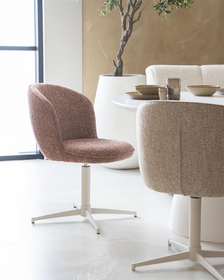 Draaibare Eetkamerstoel Molly Rood - Afbeelding 23