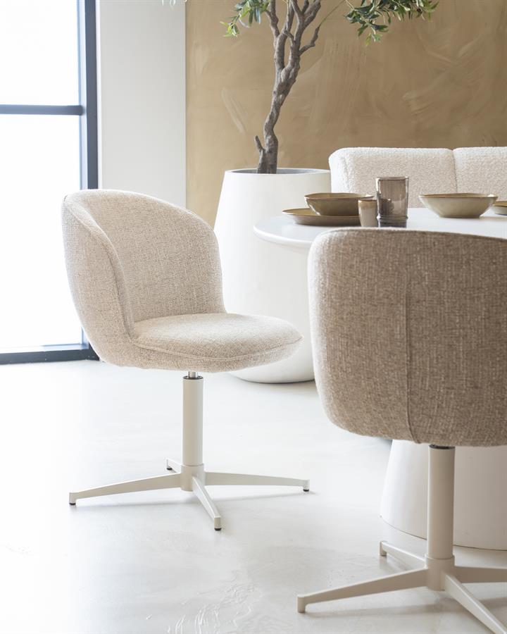 Draaibare Eetkamerstoel Molly Beige - Afbeelding 69