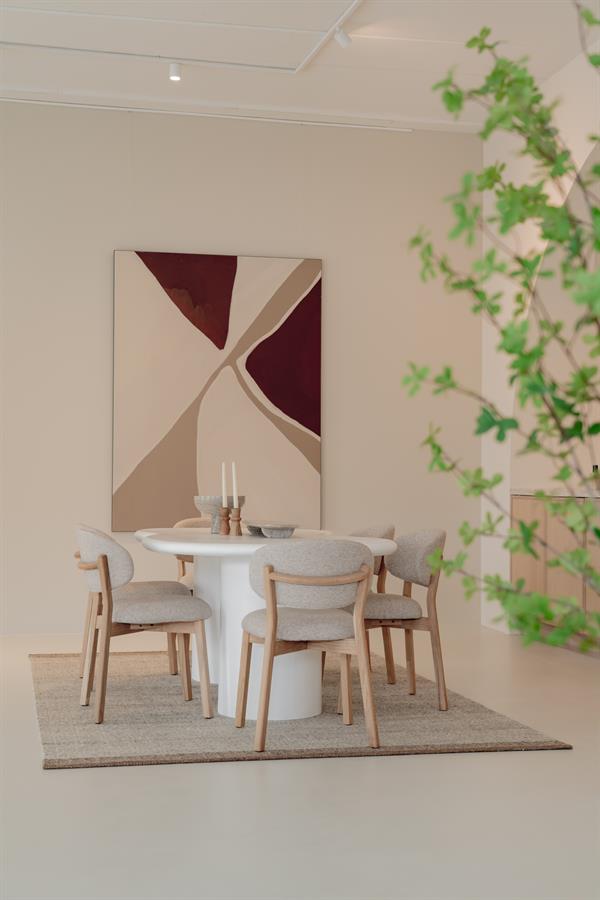 Eetkamerstoel Mikky Naturel - Taupe - Afbeelding 31