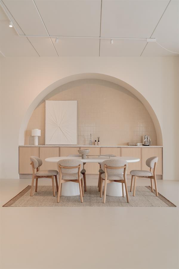 Eetkamerstoel Mikky Naturel - Taupe - Afbeelding 32