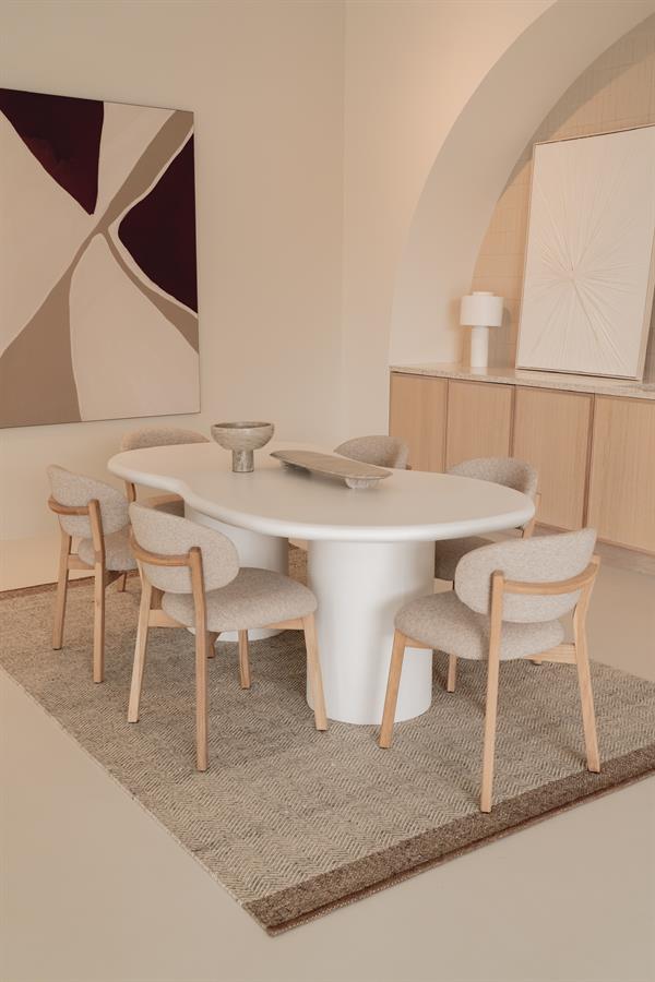 Eetkamerstoel Mikky Naturel - Taupe - Afbeelding 33