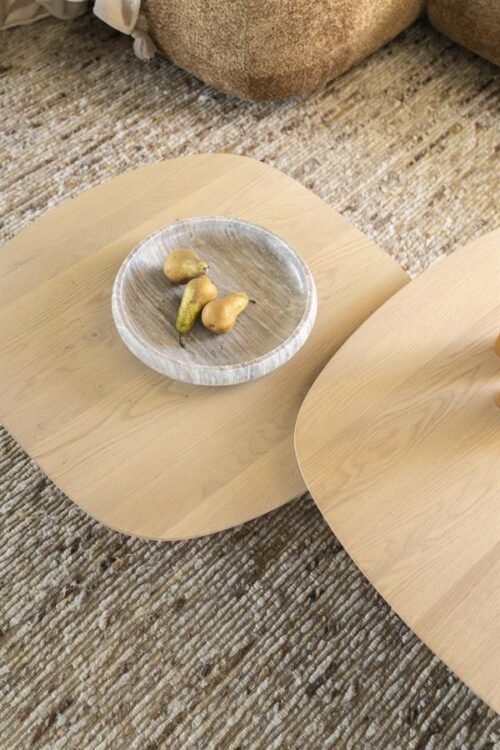 Salontafel Stef 80 x 80 cm - Naturel - Afbeelding 20