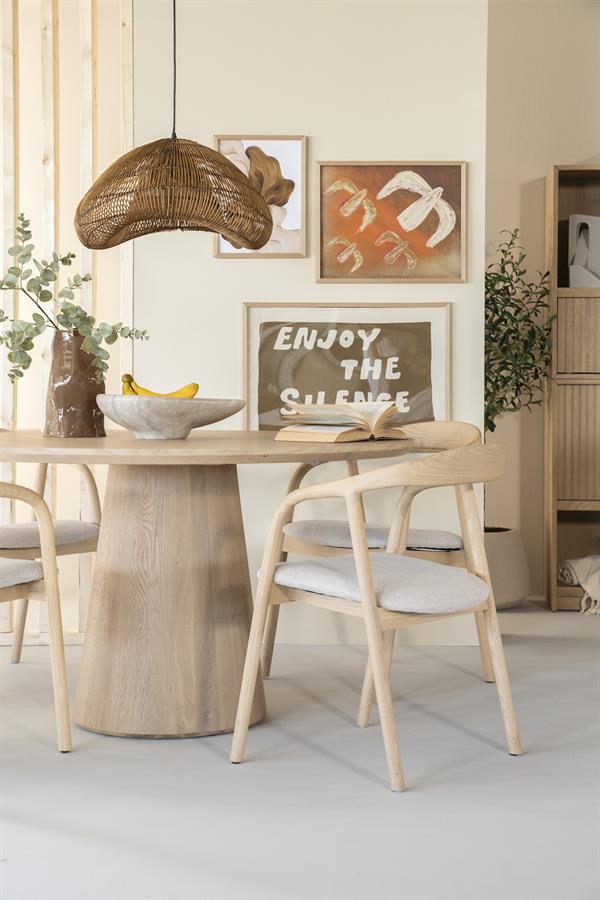 Eetkamerstoel Rayven - Naturel - Afbeelding 31