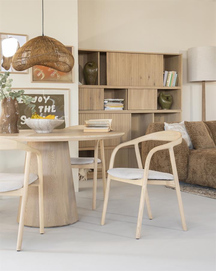 Eetkamerstoel Rayven - Naturel - Afbeelding 32