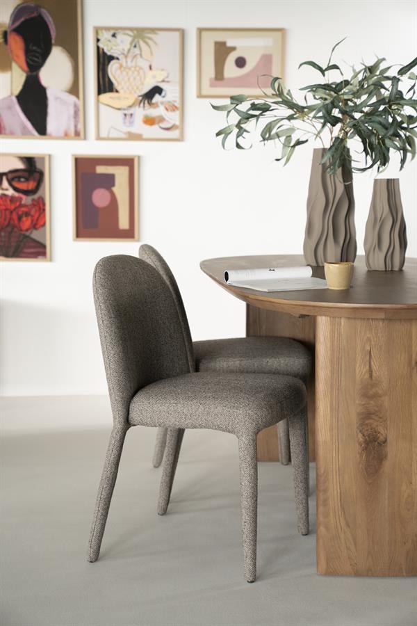 Eetkamerstoel Jaxx kleur Taupe - Afbeelding 36