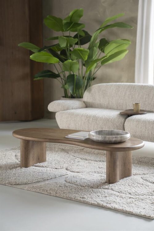 Organische Salontafel Josh - Bruin - Afbeelding 20