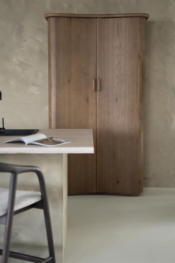 Opbergkast Josh Eikenhout 210 x 120cm - Bruin - Afbeelding 22