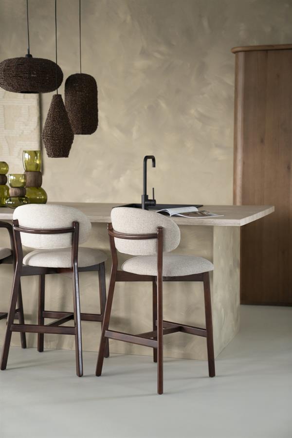 Barstoel Mikky Bruin - Taupe - Afbeelding 28