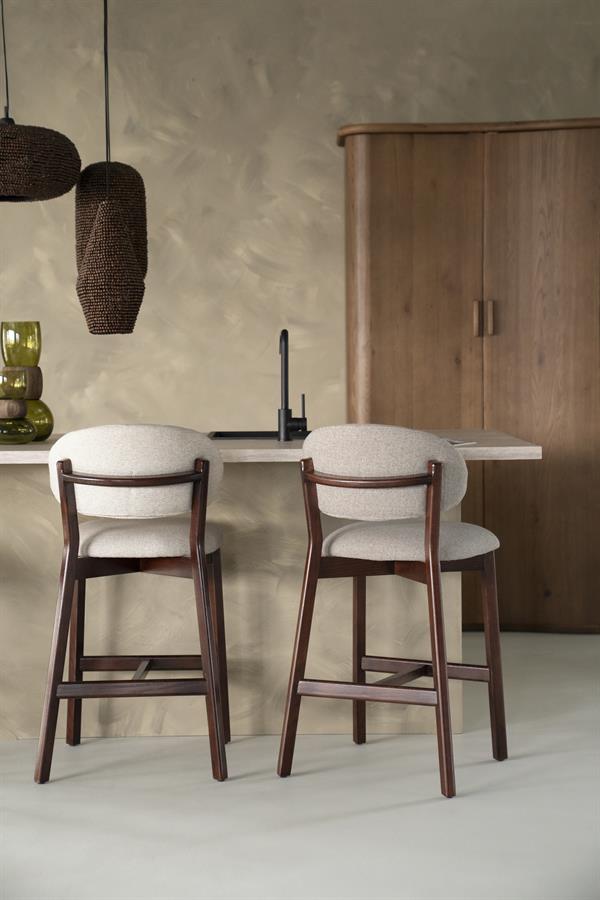 Barstoel Mikky Bruin - Taupe - Afbeelding 31
