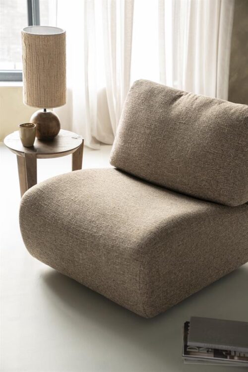 Draaibare Fauteuil Lucia - Taupe - Afbeelding 35