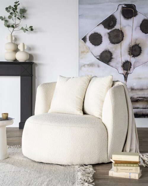 Fauteuil Louis Bouclé - Zand - Afbeelding 32