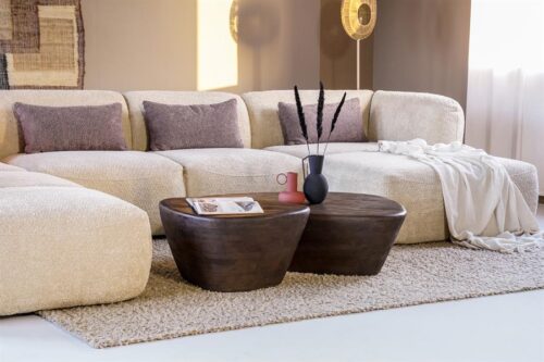 Salontafel Mila Mangohout Bruin - 100x78cm - Afbeelding 19