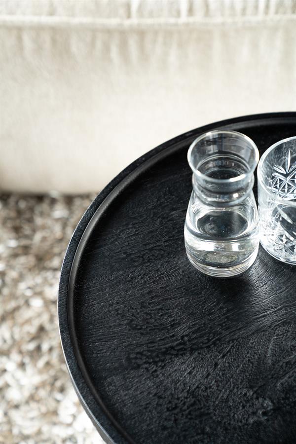 Ronde Bijzettafel Ron Mangohout - Zwart - Afbeelding 17