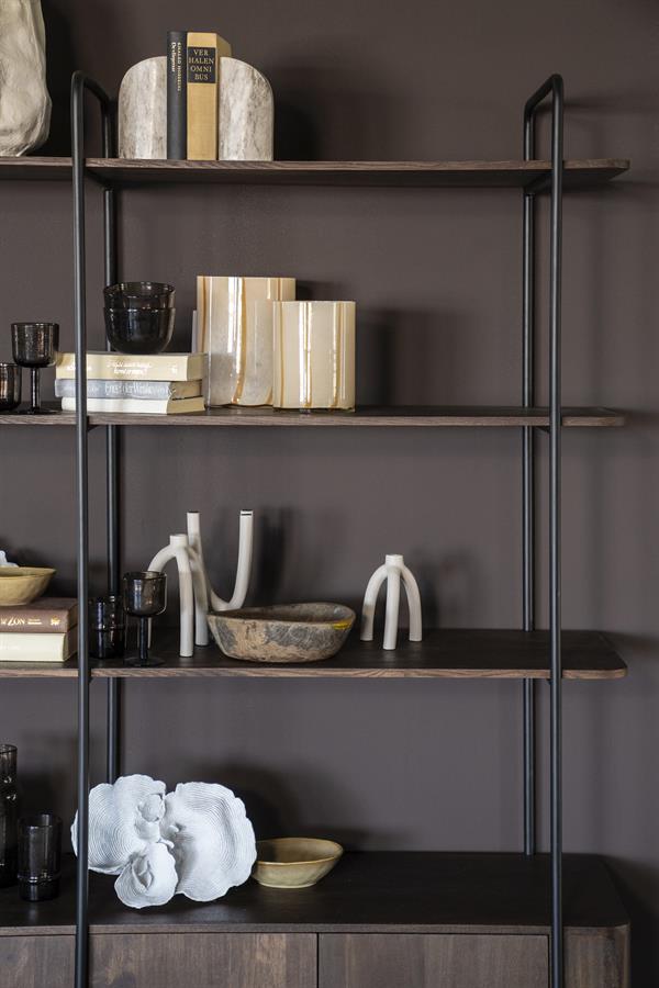 Wandkast James Mangohout en Metaal 190x210cm - Bruin - Afbeelding 23