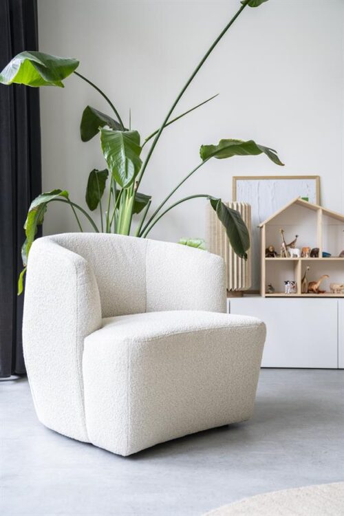Fauteuil Charlotte Bouclé Beige - Afbeelding 76