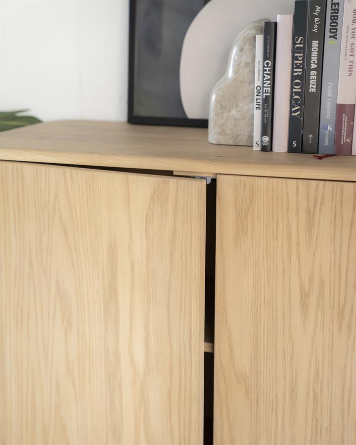 Opbergkast Harvey Eikenhout 150 x 90 cm - Naturel - Afbeelding 19