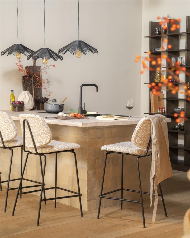 Barstoel Jon - Beige Maywood - Afbeelding 23