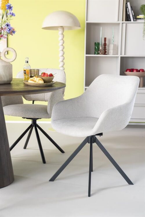 Eetkamerstoel Mamé - Beige - Afbeelding 20