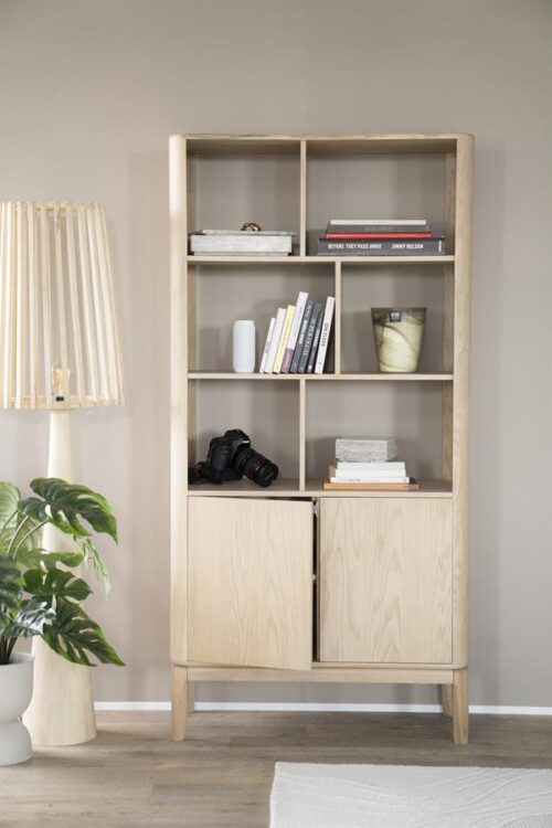 Boekenkast Harvey Eikenhout 180 x 90 cm - Naturel - Afbeelding 16