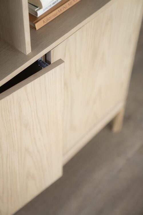 Boekenkast Harvey Eikenhout 180 x 90 cm - Naturel - Afbeelding 17