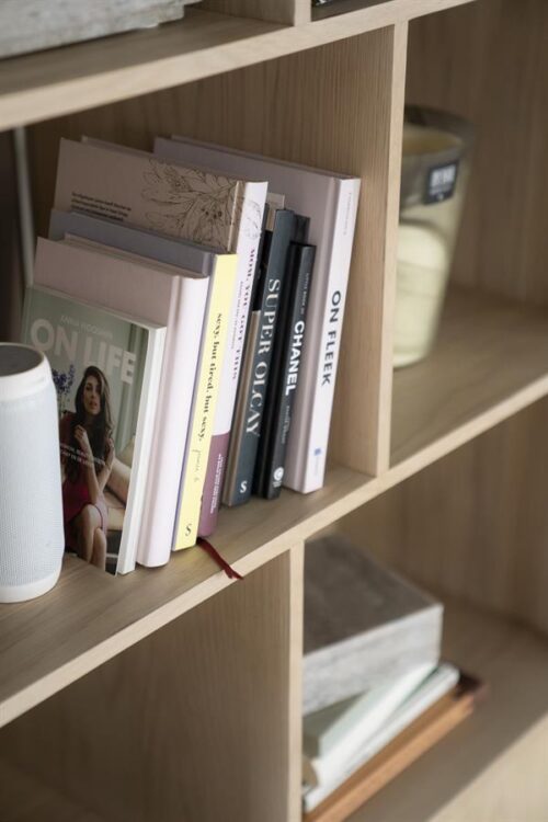 Boekenkast Harvey Eikenhout 180 x 90 cm - Naturel - Afbeelding 18