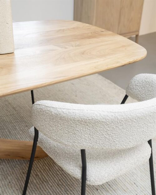 Eettafel Nikki Acaciahout 280 x 100 cm - Naturel - Afbeelding 10