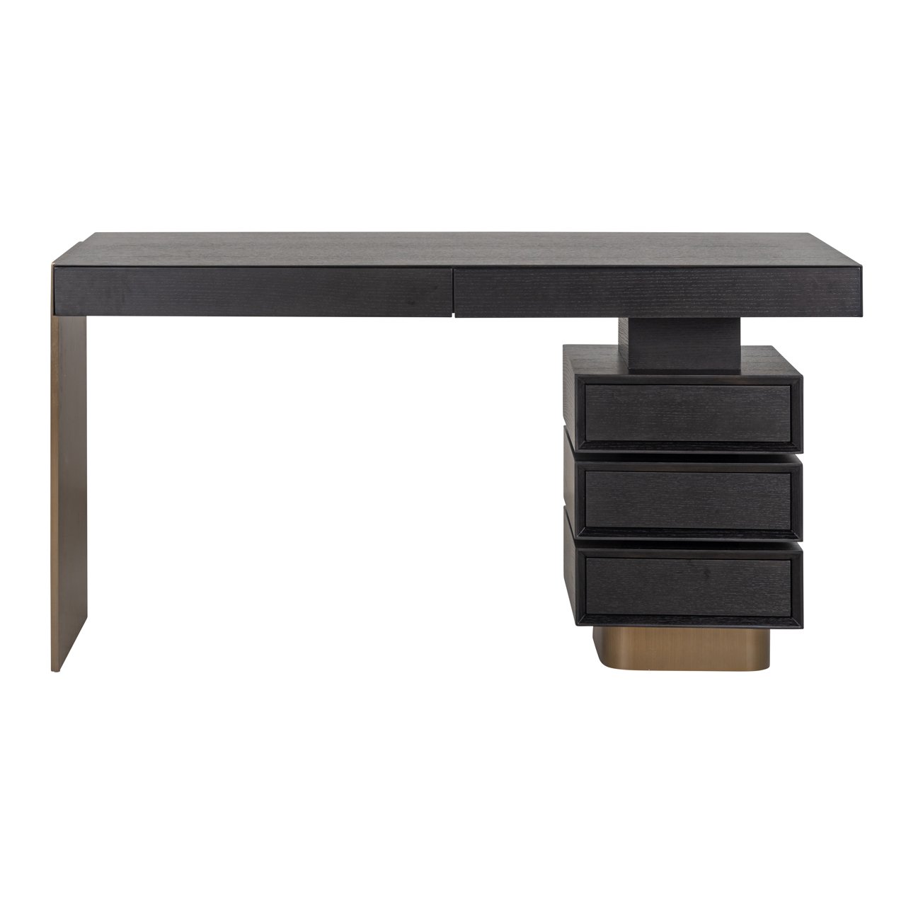 Bureau Connar Eiken - 140 x 60 cm - Afbeelding 6