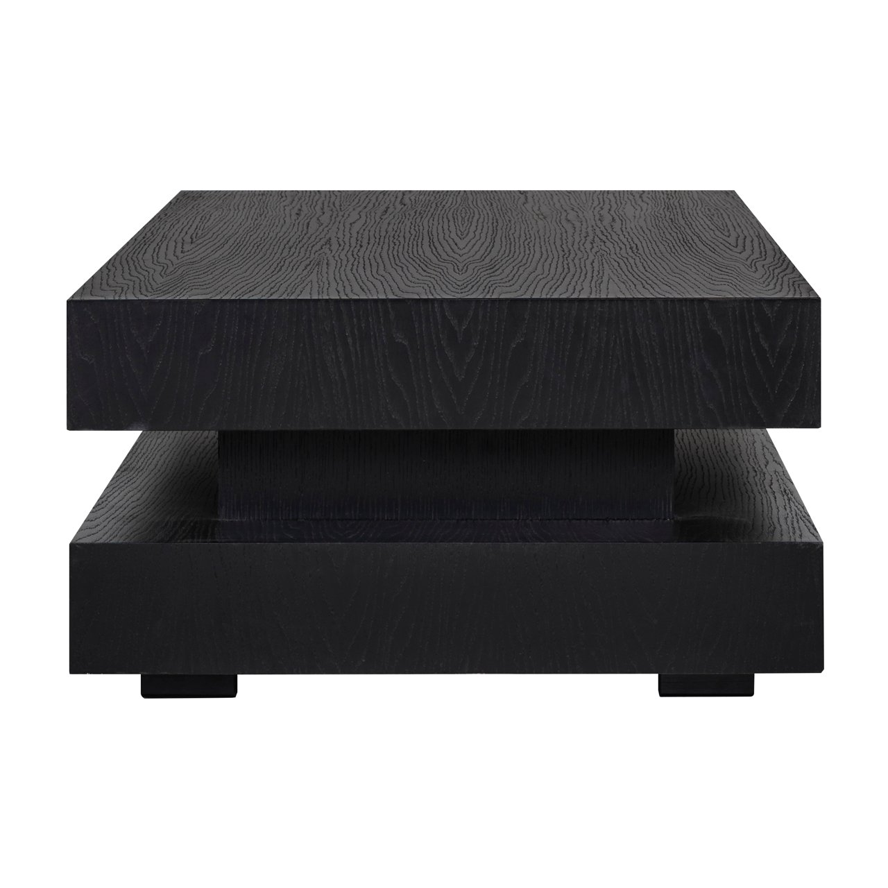 Salontafel Oakura 150 x 80 cm - Zwart - Afbeelding 2