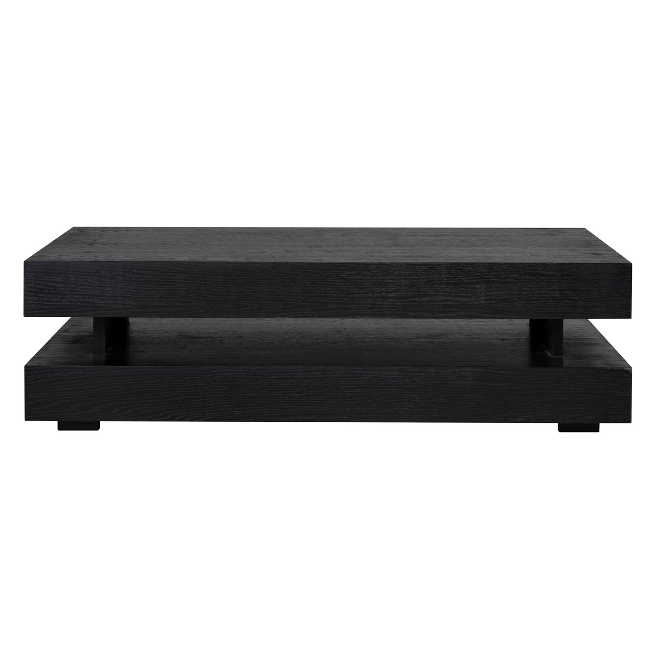 Salontafel Oakura 150 x 80 cm - Zwart - Afbeelding 4