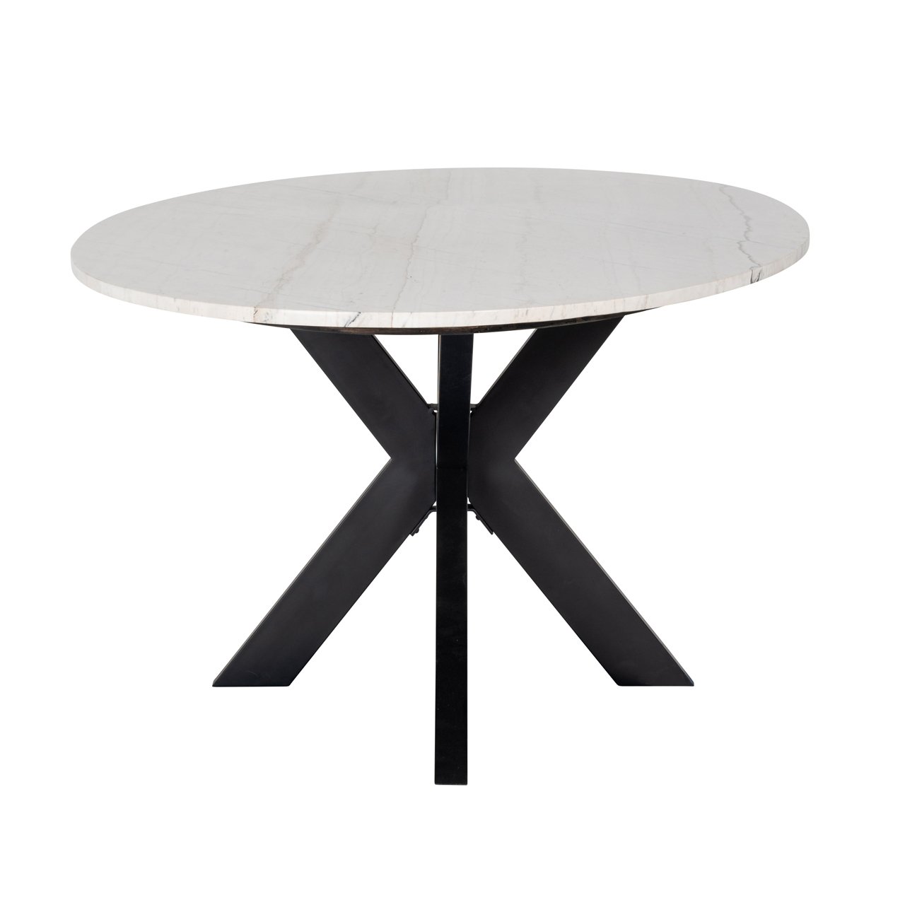 Ovale Eettafel Lexington 230 x 115 cm - Wit - Afbeelding 2