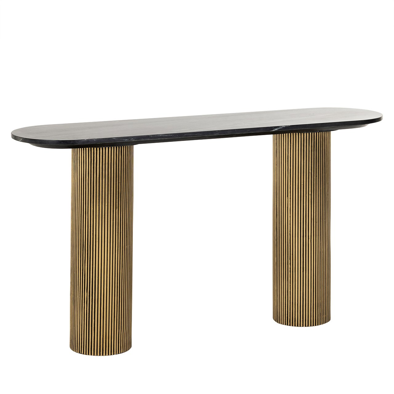 Ovale Sidetable Dayton Marmer - 130 cm