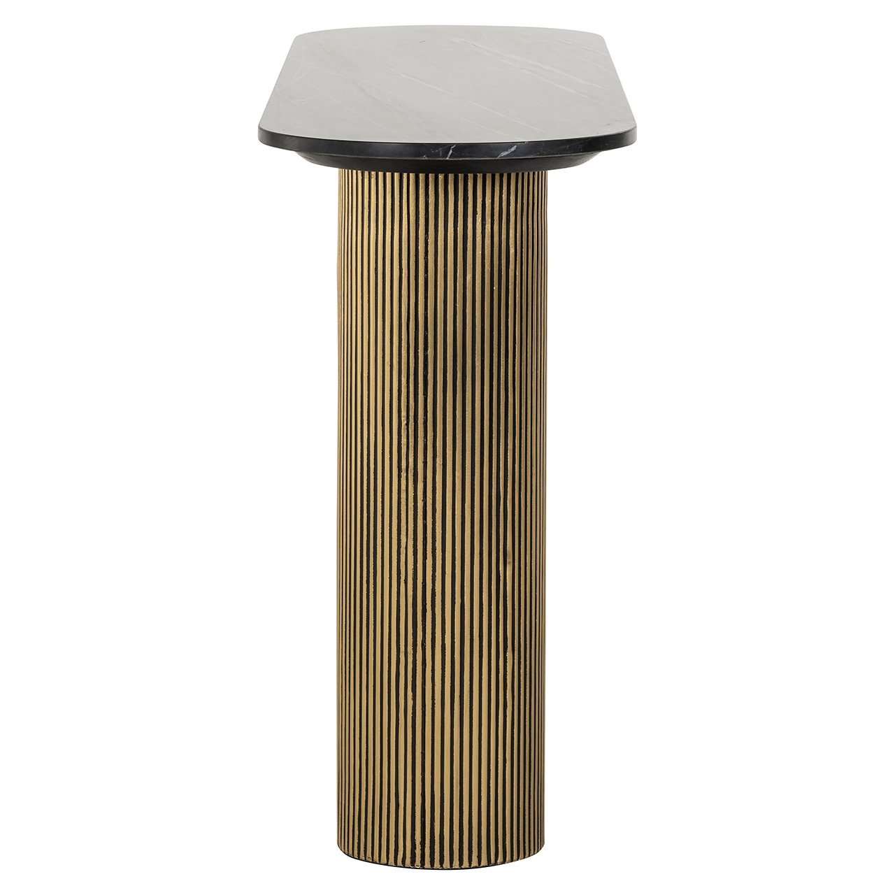 Ovale Sidetable Dayton Marmer - 130 cm - Afbeelding 2