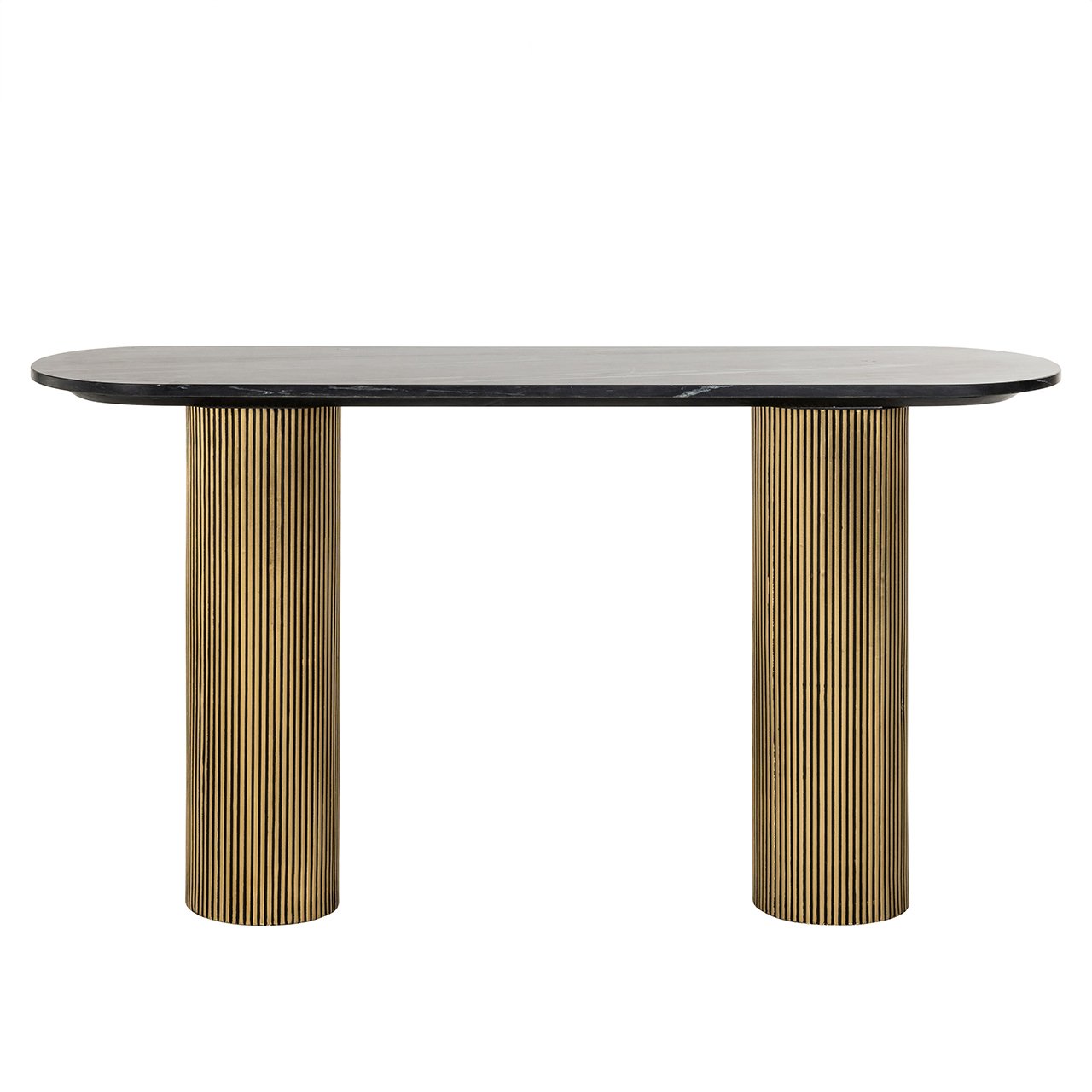 Ovale Sidetable Dayton Marmer - 130 cm - Afbeelding 3
