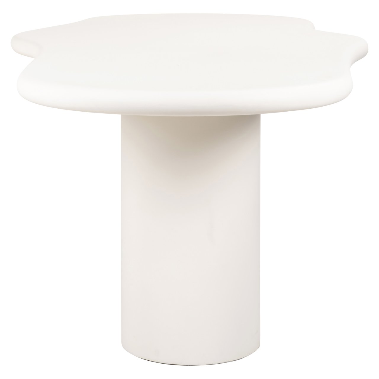 Organische Eettafel Bloomstone 260 x 120 cm - Wit - Afbeelding 2