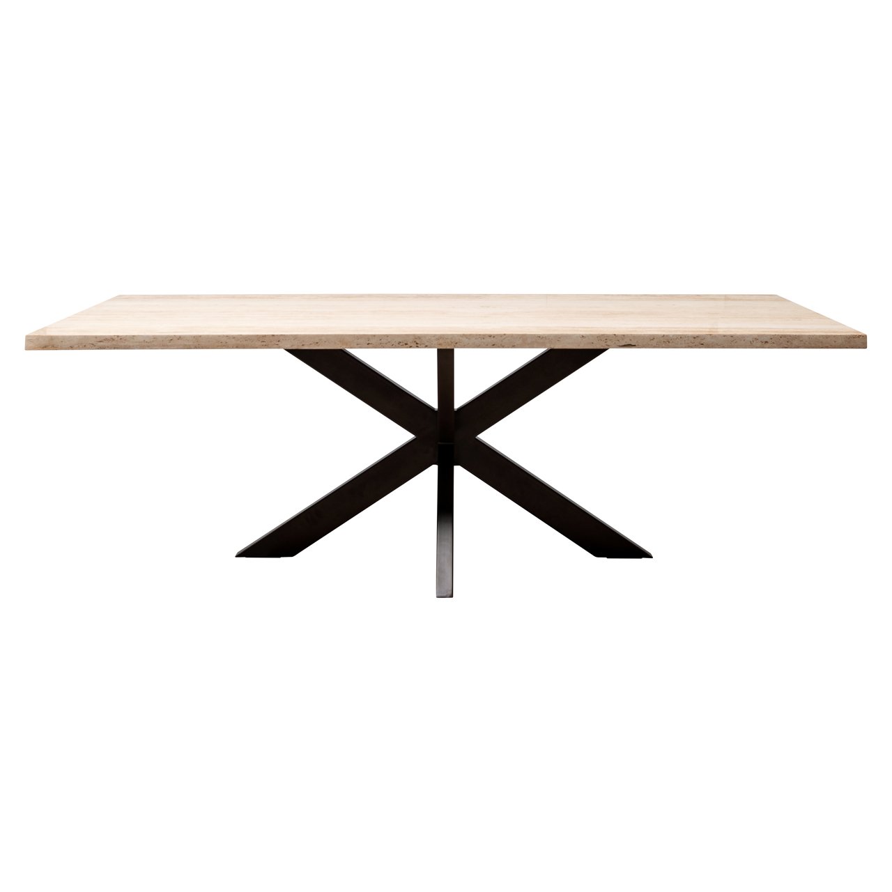Eettafel Avalon 230 x 100 cm - Travertin - Afbeelding 4