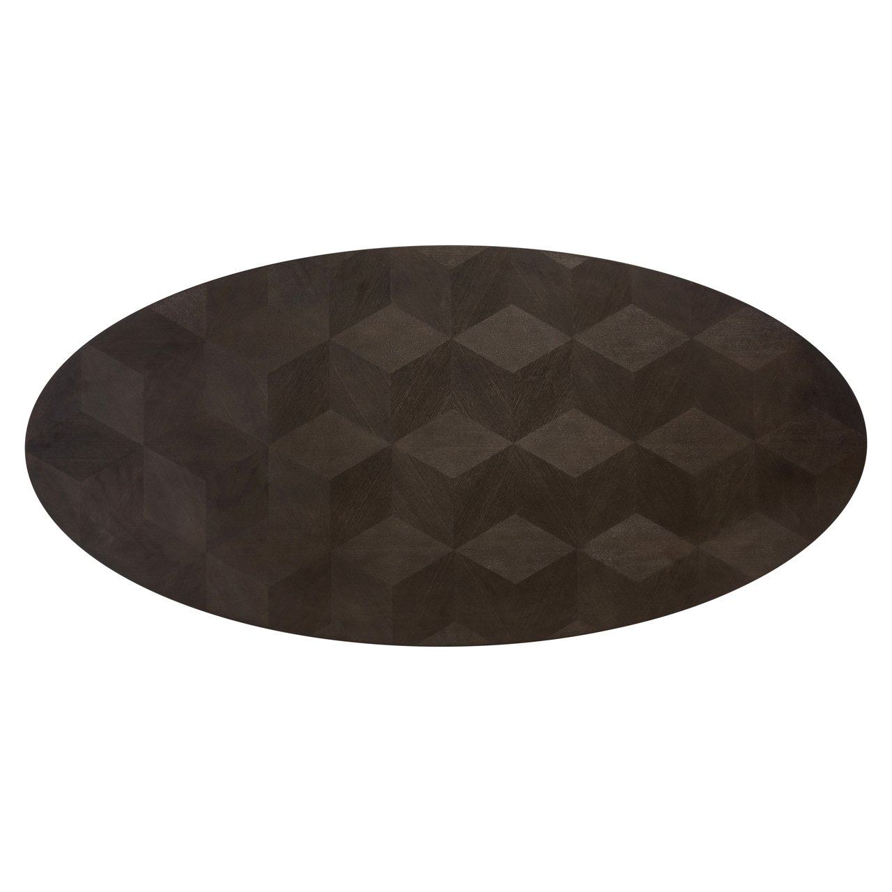 Ovale eettafel Luxor 230 x 110 cm - Bruin - Afbeelding 6