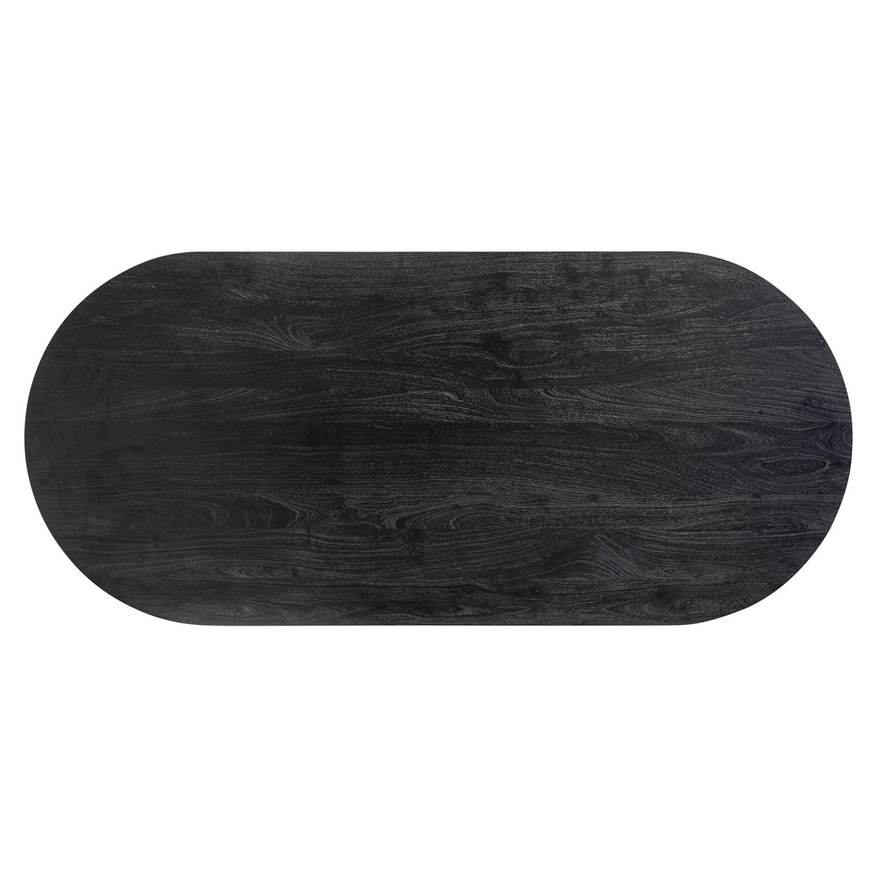 Ovale Eettafel Revelin 235 x 90 cm - Mangohout - Afbeelding 4