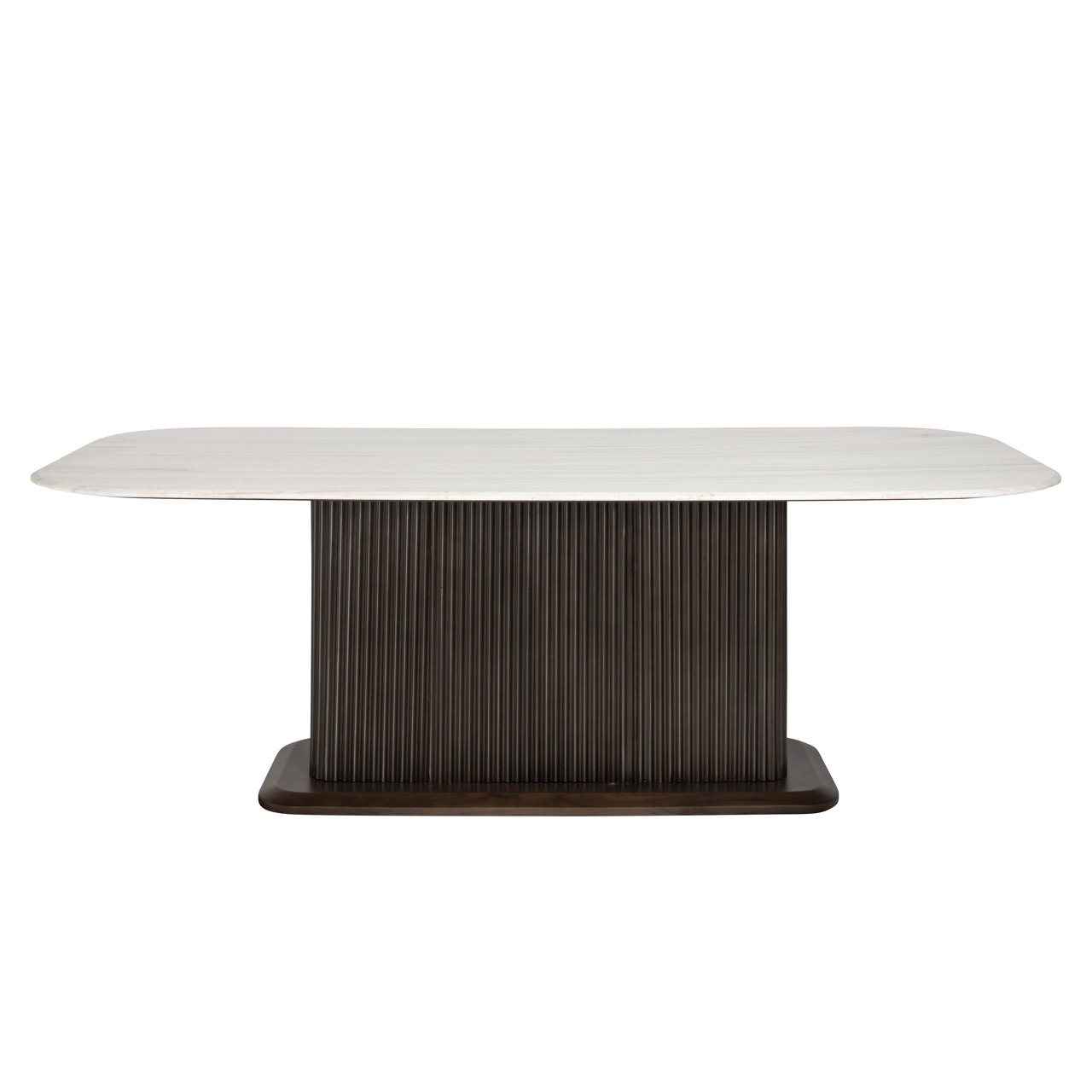 Eettafel Mayfield Marmer 230 x 100cm - Bruin - Afbeelding 2